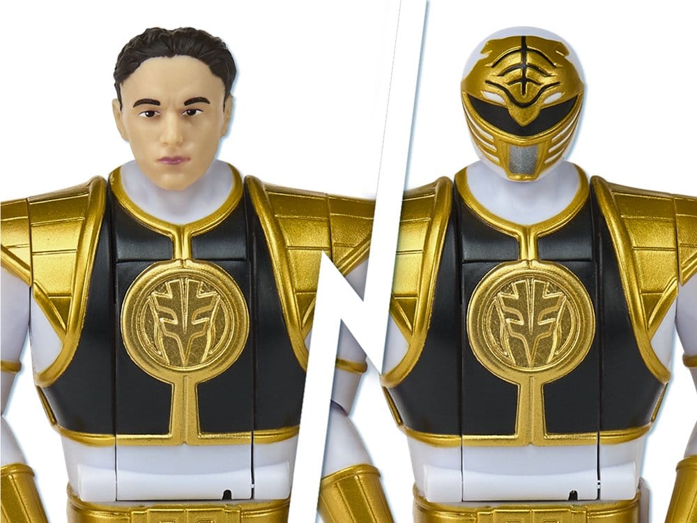 Power Rangers Auto-Morphin Action Figure White Ranger 15 cm