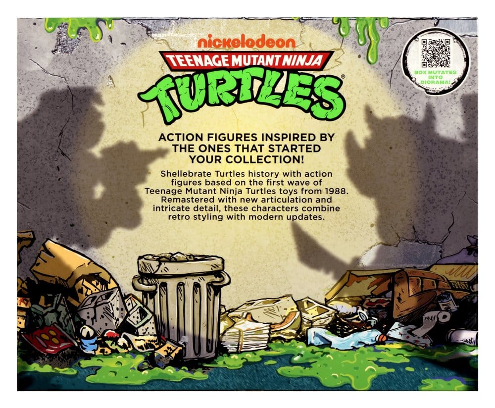 Teenage Mutant Ninja Turtles: Remastered Action Figures Raphael vs. Rocksteady