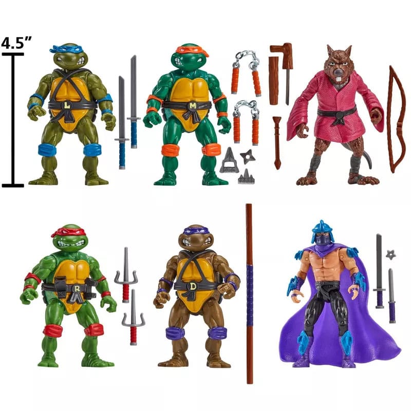Teenage Mutant Ninja Turtles Action Figures 1988 Remastered heo EU Exclusive (6)