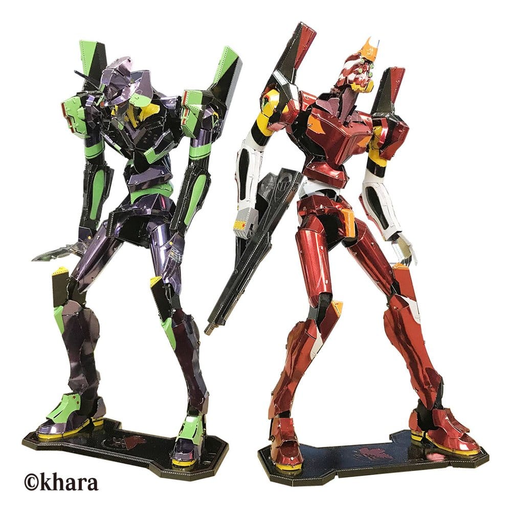 Evangelion Metallic Nano Plastic Model Unit 02 17 cm