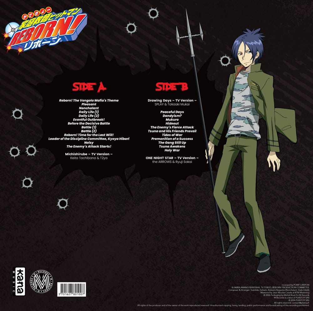 Hitman Reborn Original Soundtrack Vinyl
