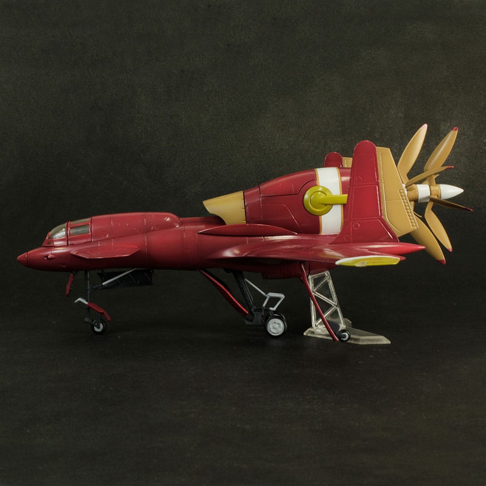 Royal Space Force: The Wings of Honnêamis Plastic Model Kit 1/72 Honneamise Kingdom Air Force Fighter Schira-DOW 3rd (Single Seat Type) 21 cm