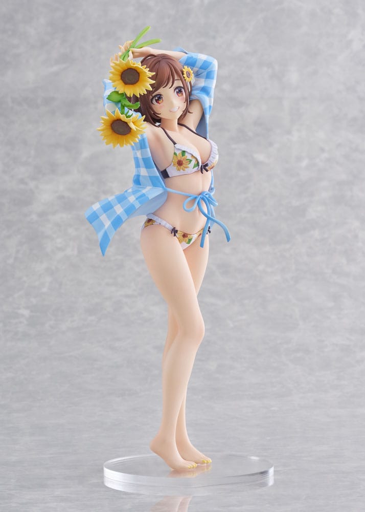 Original Character PVC Statue 1/7 Sunflower Girl Illustration by EnMorikura 24 cm