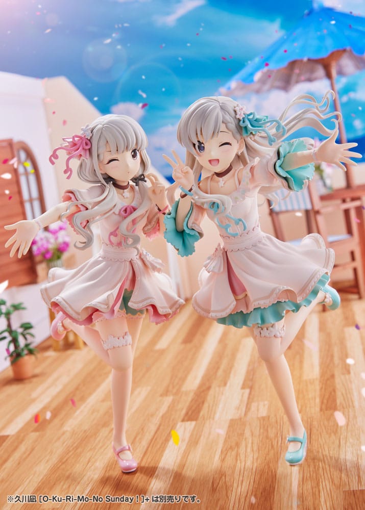 Idolmaster Cinderella Girls PVC Statue 1/7 Hayate HIsakawa [O-Ku-Ri-Mo-No Sunday ! ]+ 21 cm