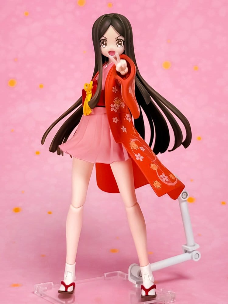 Suwahime Plafia Plastic Model Kit Suwahime (Mini Figure Set) 14 cm