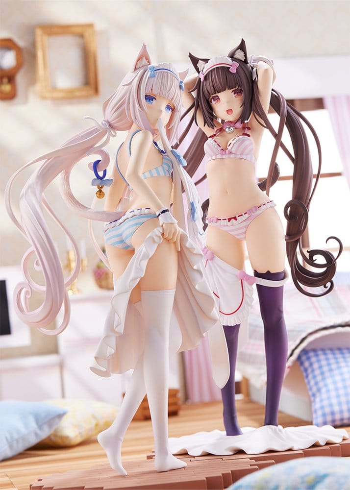 Nekopara PVC Figure 1/7 Vanilla Dress up time 24 cm