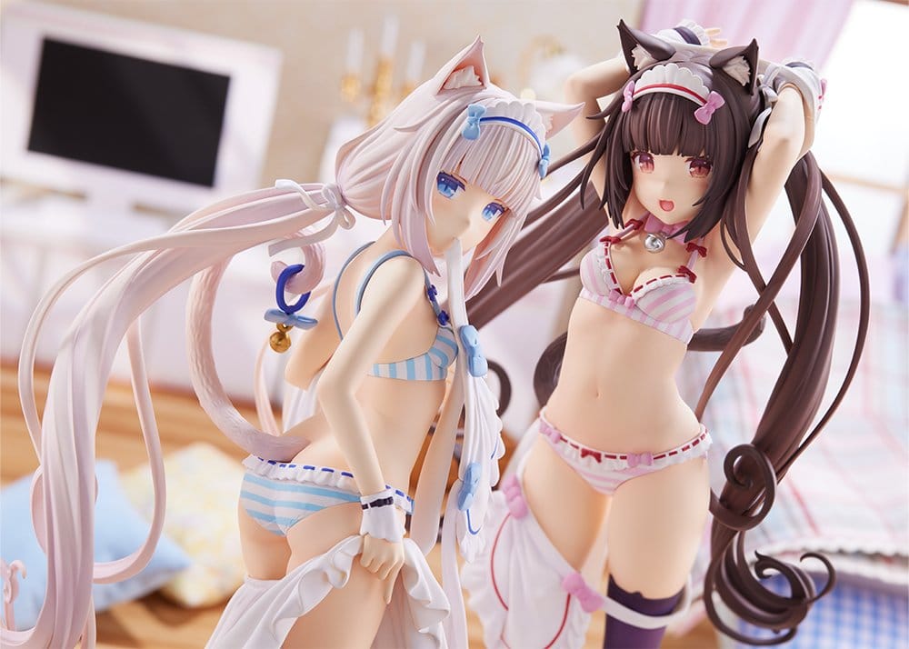 Nekopara PVC Figure 1/7 Vanilla Dress up time 24 cm