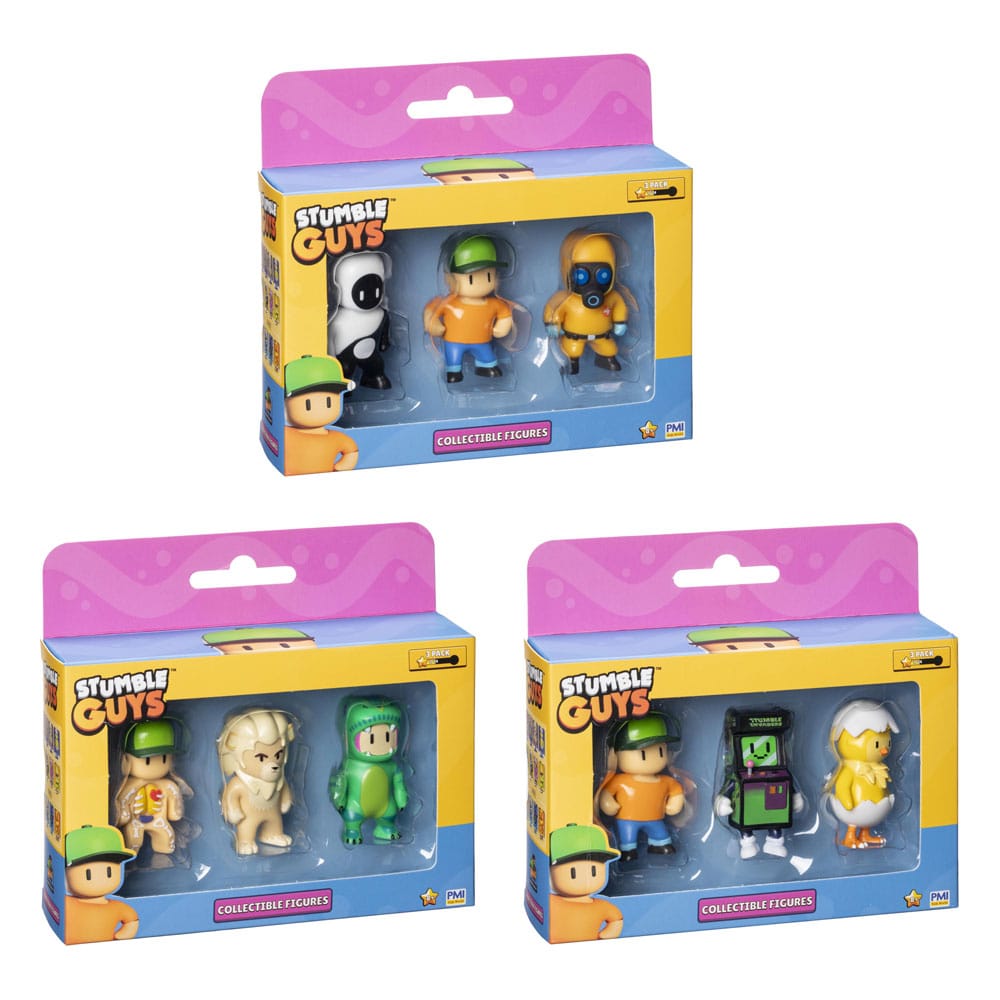 Stumble Guys: Wave 2 3-figure window box collectible figures assortment