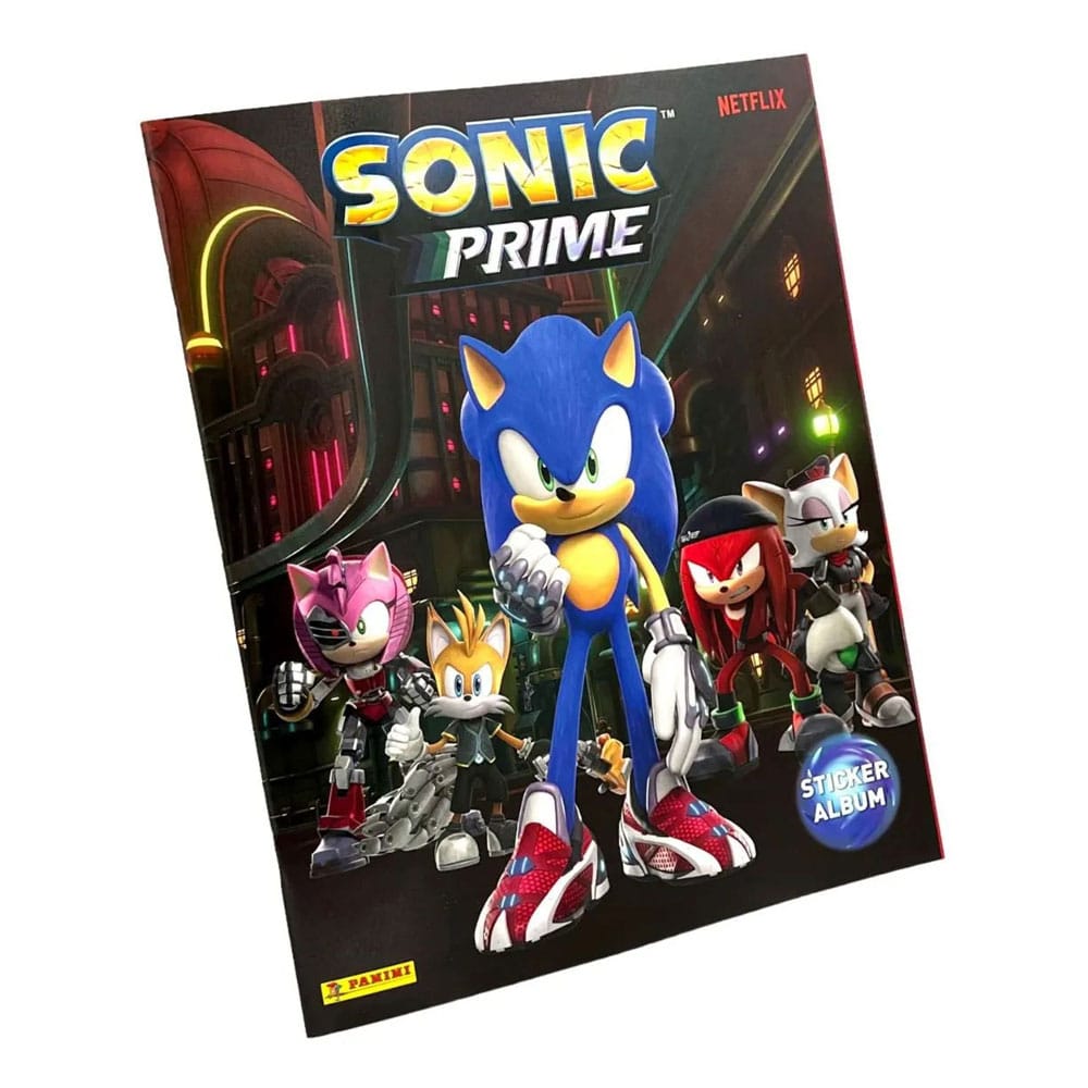 Sonic Prime Sticker Collection Album *German Version*