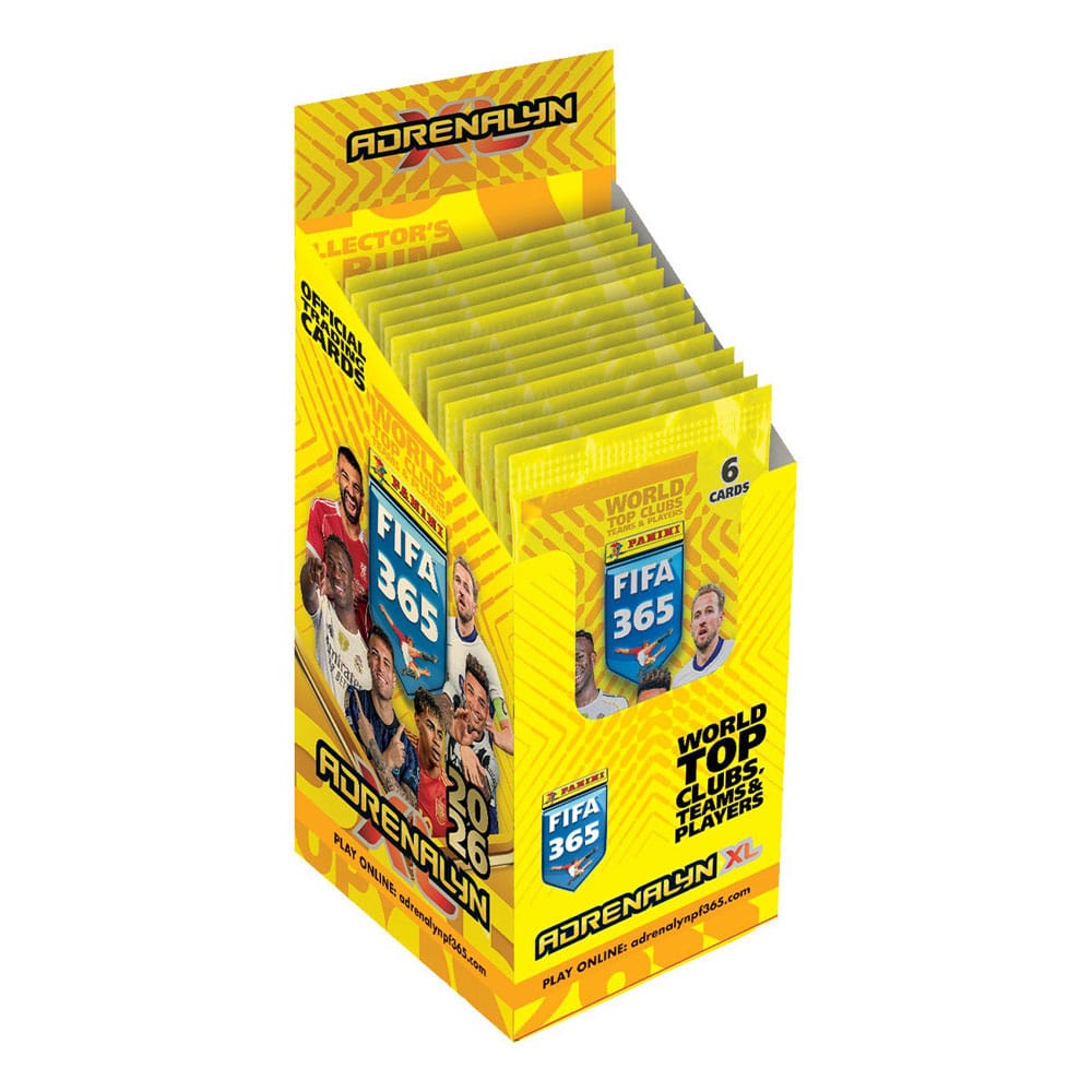 FIFA 365 Adrenalyn XL 2025 Trading Cards Flow Packs Display (24)