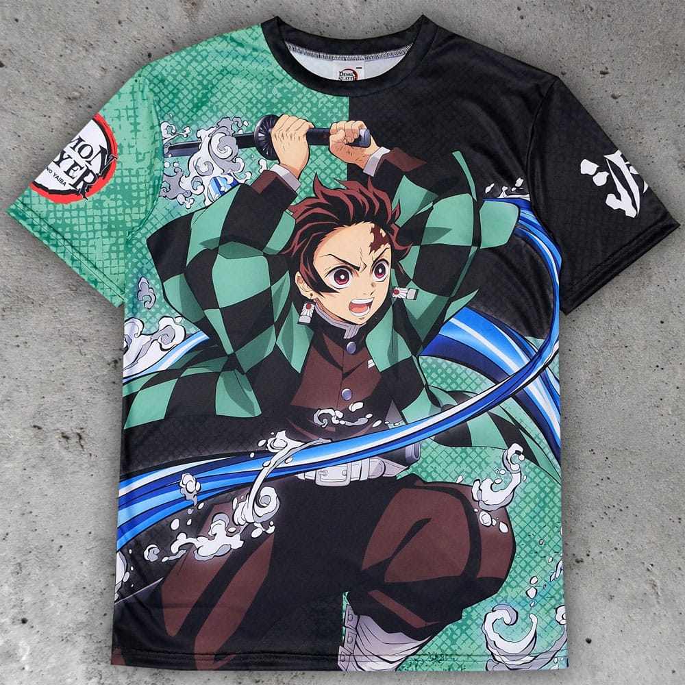 Demon Slayer: Kimetsu no Yaiba T-Shirt Tanjiro Kamado  Size XL