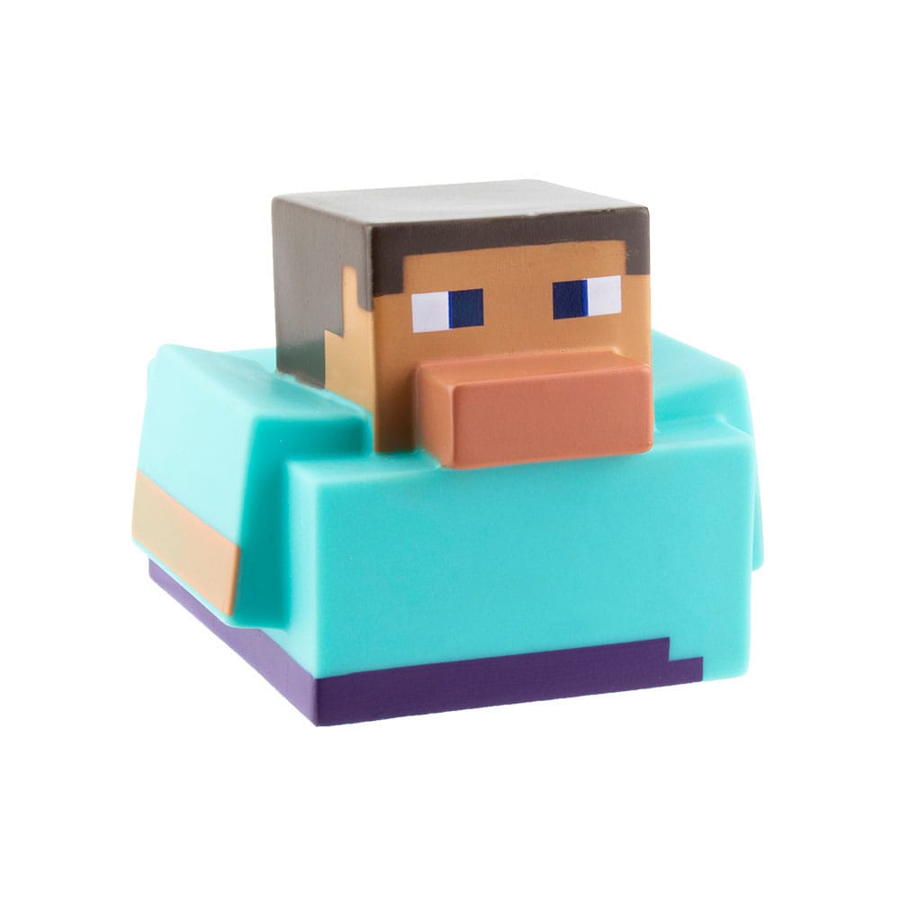 Minecraft Bath Duck Steve 6 cm