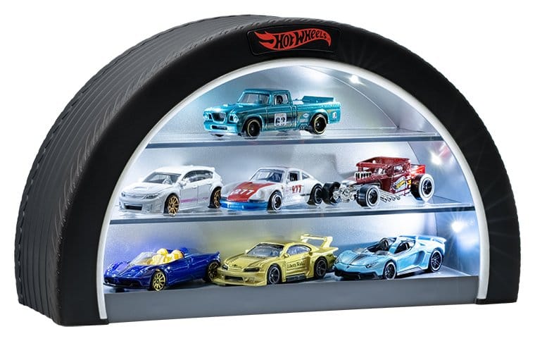 Hot Wheels Tyre Display Case Light