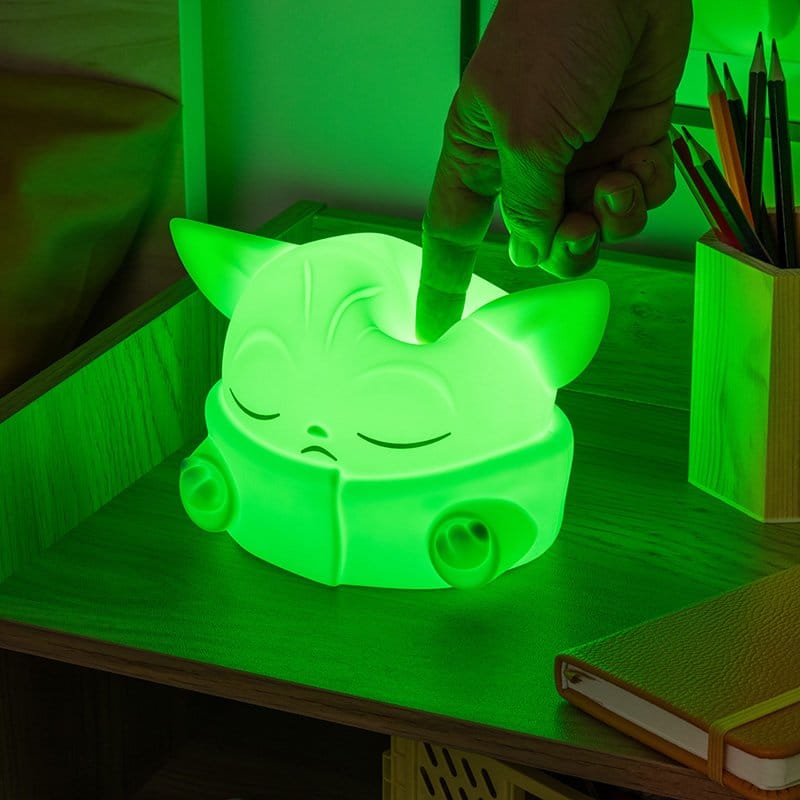 Star Wars The Mandalorian Squishy Glo Silicone Light Grogu 15 cm