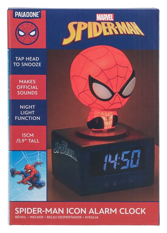 Marvel Icon Alarm Clock Spider-Man