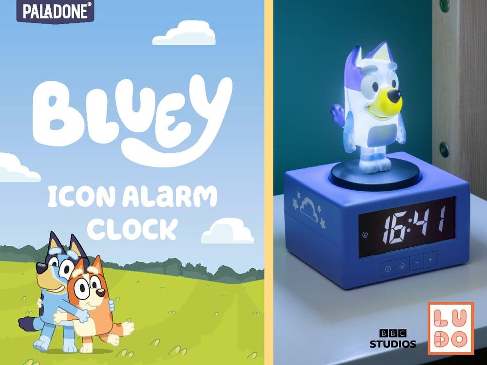Bluey Icon Alarm Clock