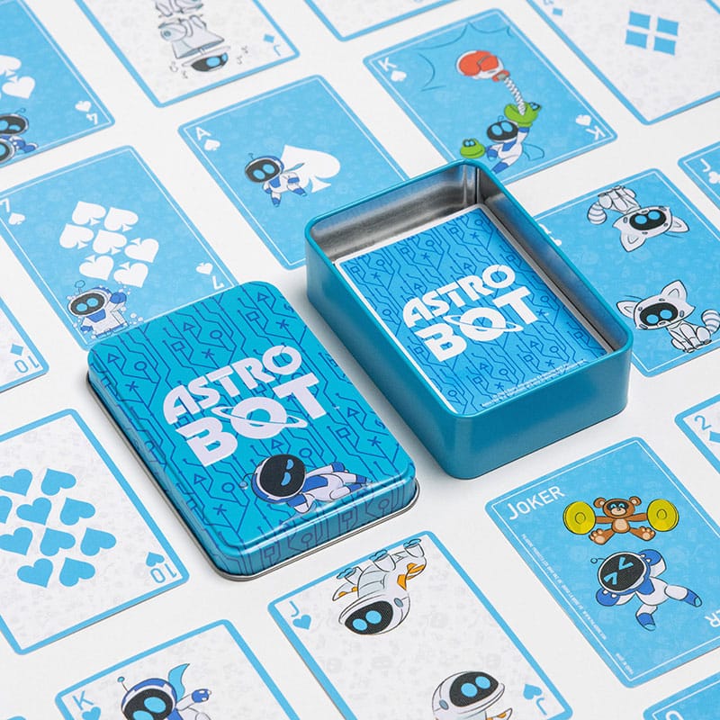 Astro Bot  Playing Cards Metal
