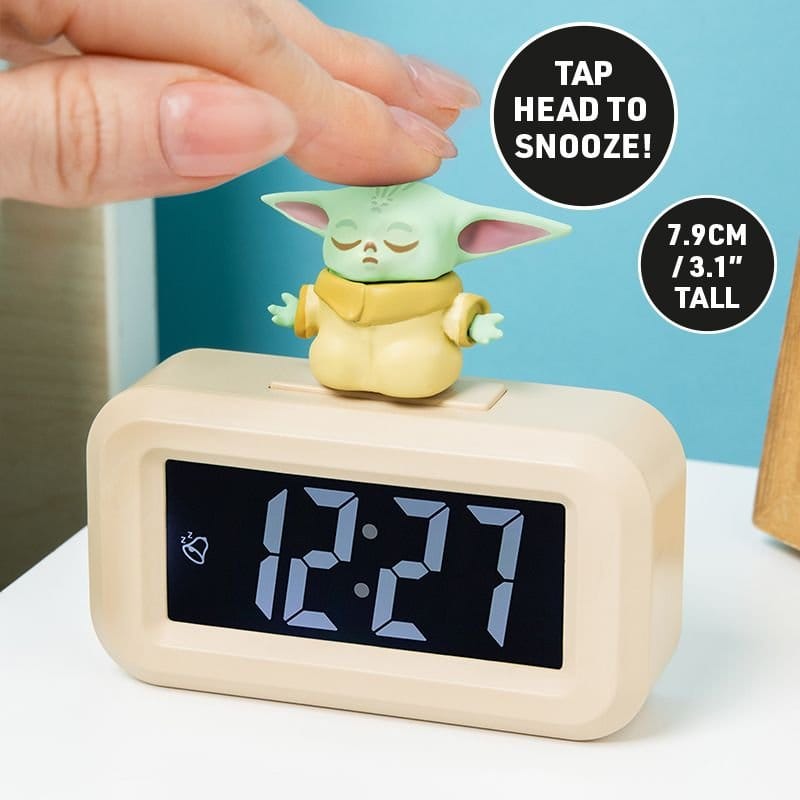 Star Wars: The Mandalorian Icon Mini Alarm Clock Grogu