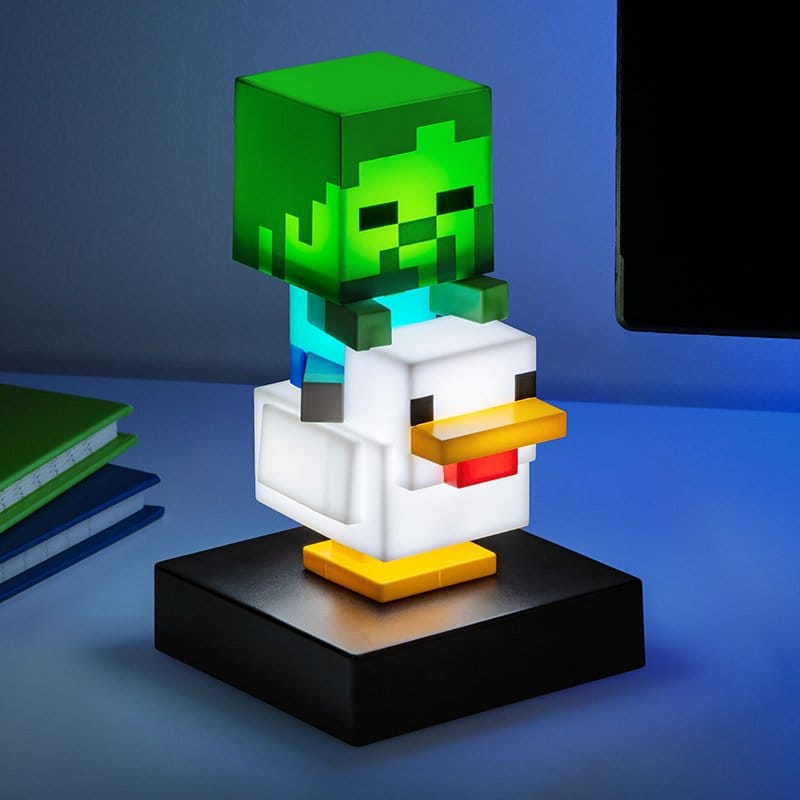 Minecraft Icon Light Chicken Jockey 13 cm