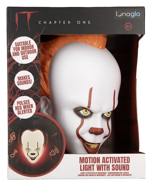It Light Pennywise Mask Motion Sensor 25 cm