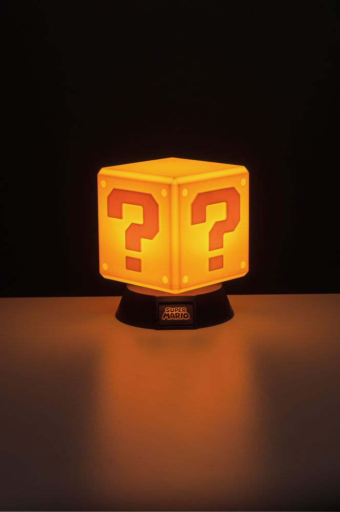 Super Mario 3D-Lichtfrageblock 10 cm