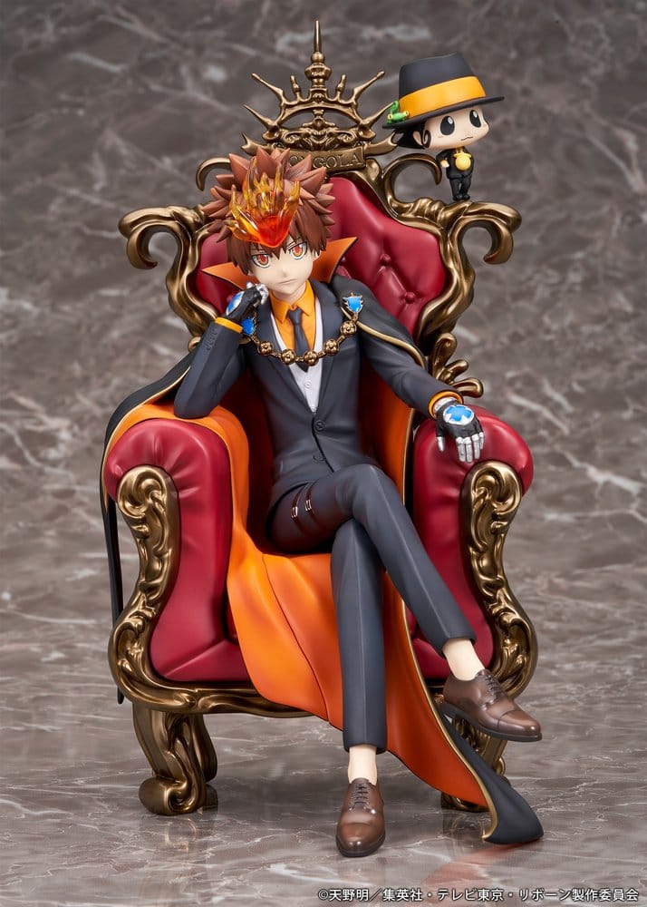 Katekyo Hitman Reborn PVC Figure Tsunayoshi Sawada & Reborn 21 cm