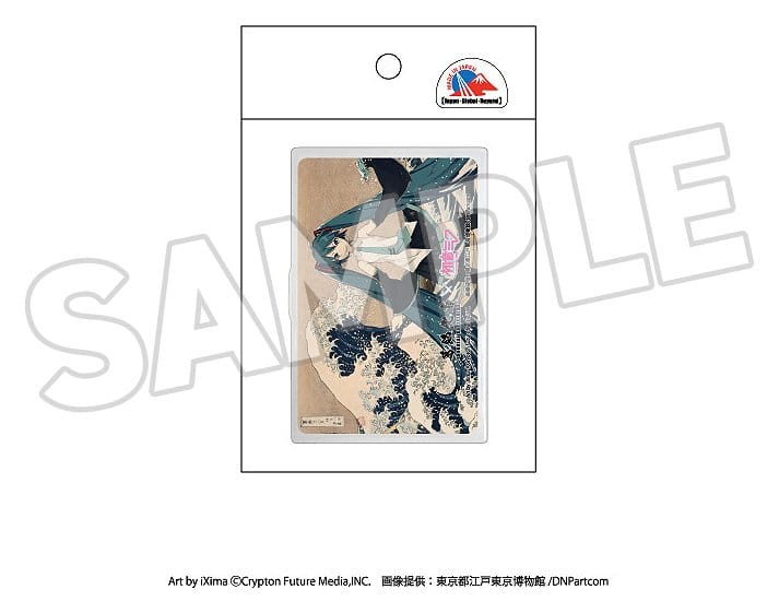 Katsushika Hokusai x Hatsune Miku Playing Cards