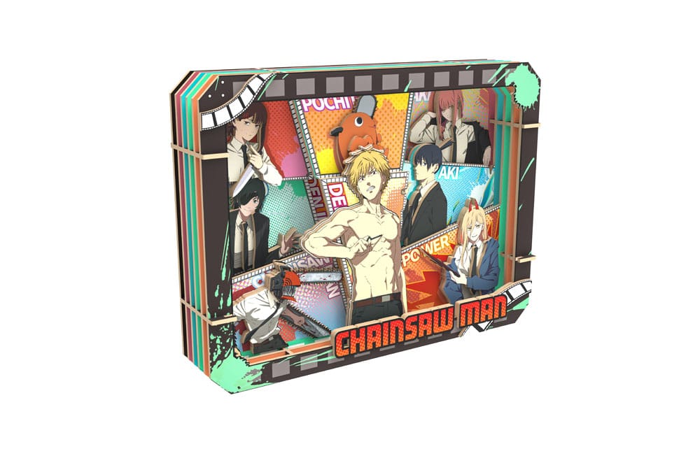 Chainsaw Man Model Kit Wooden Gallery (L) Charaters United