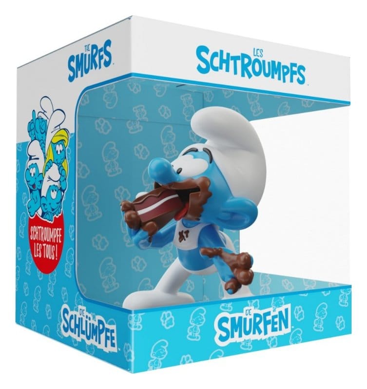 The Smurfs Statue Greedy Smurf 10 cm