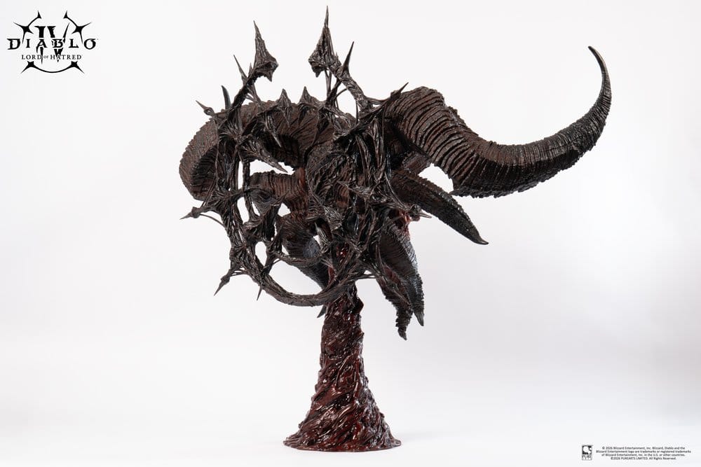 Diablo IV Art Mask Replica 1/1 Scale Lord of Hatred Mephisto 94 cm