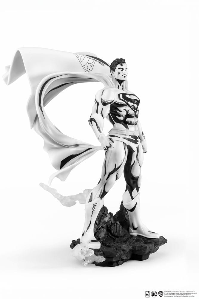 Batman PX PVC Statue 1/8 SDCC 2024 Superman Black &amp; White Version 30 cm
