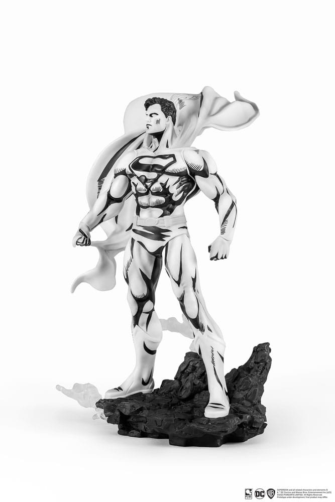 Batman PX PVC Statue 1/8 SDCC 2024 Superman Black &amp; White Version 30 cm