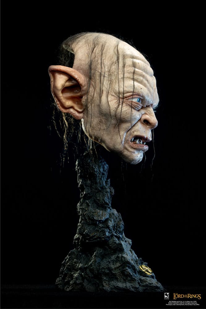 Nachbildung des Herrn der Ringe im Maßstab 1:1, Kunstmaske Gollum, 47 cm