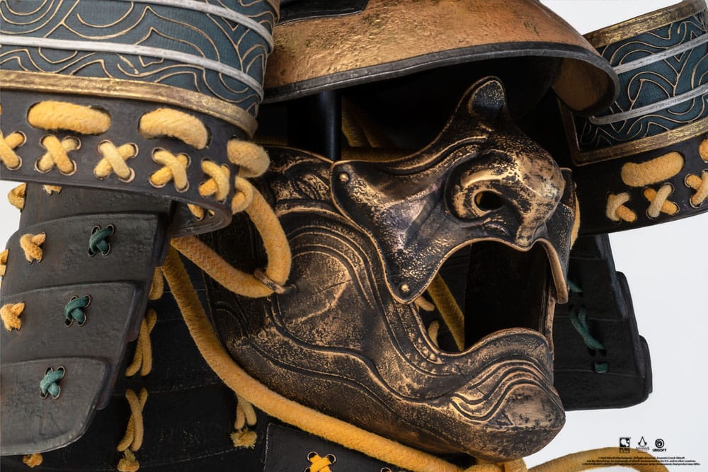 Assassin's Creed Replikat-Nachbildung des Yasuke-Helms im Maßstab 1:1, 63 cm