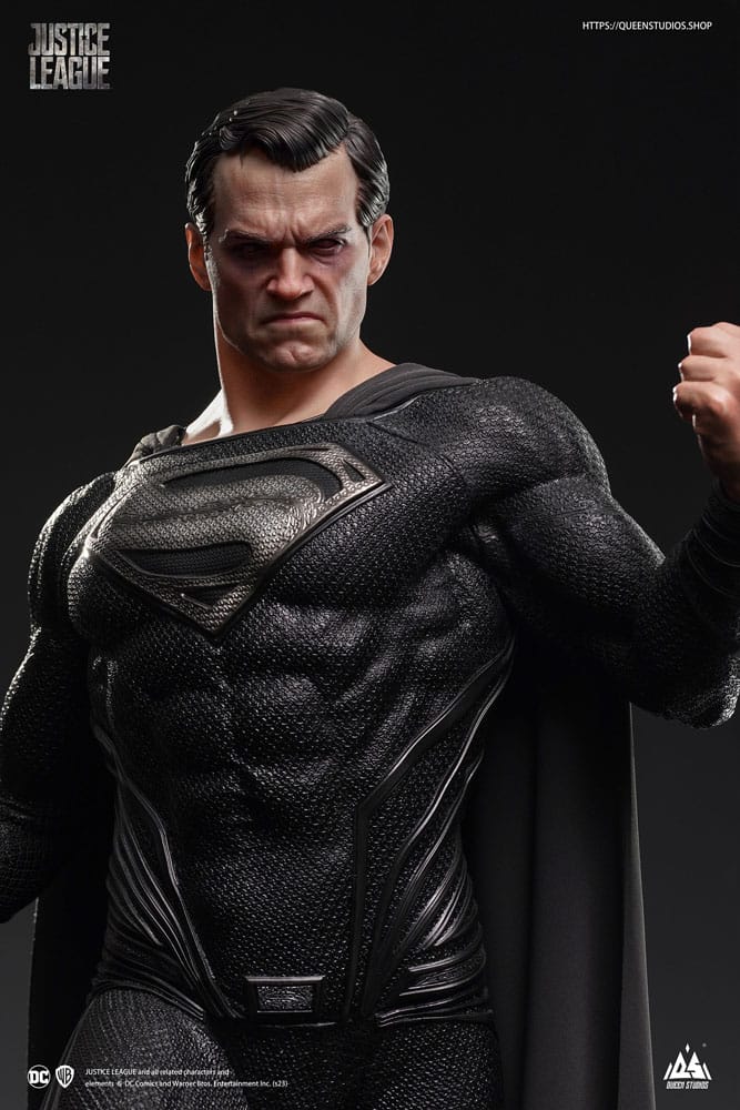 DC Comics Statue 1/3 Superman Black Suit Version Regular Edition80 cm