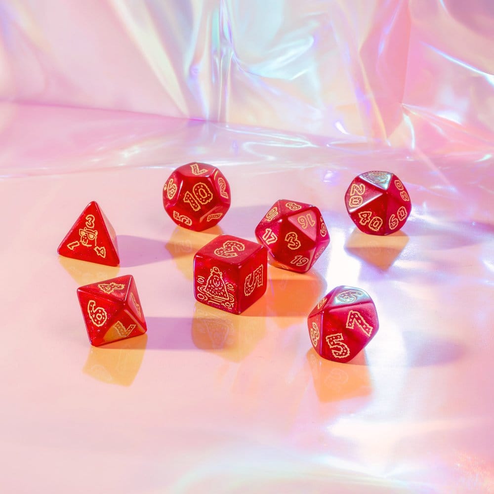 Capybara Dice Set of 7 Capy