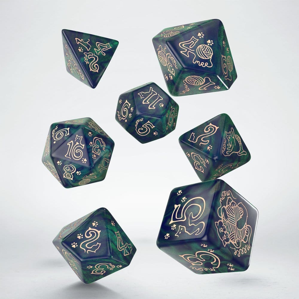 Jumbo Cats Jumbo Dice Set Whiskers