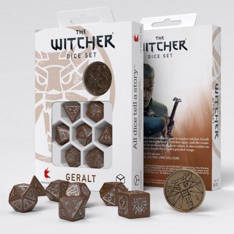The Witcher Würfelset Geralt Roachs Begleiter (7)