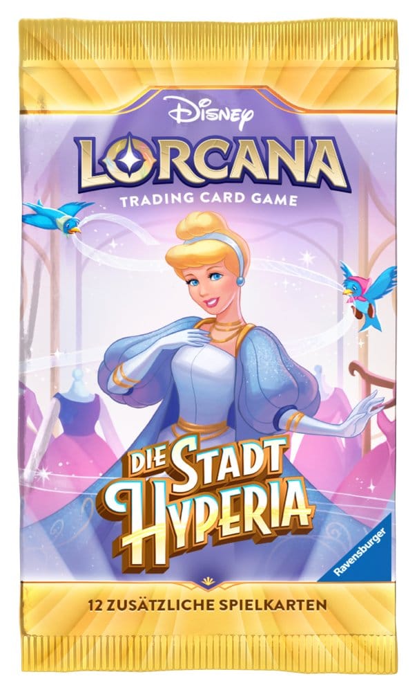 Disney Lorcana TCG Die Stadt Hyperia Booster Display (24) *German Version*