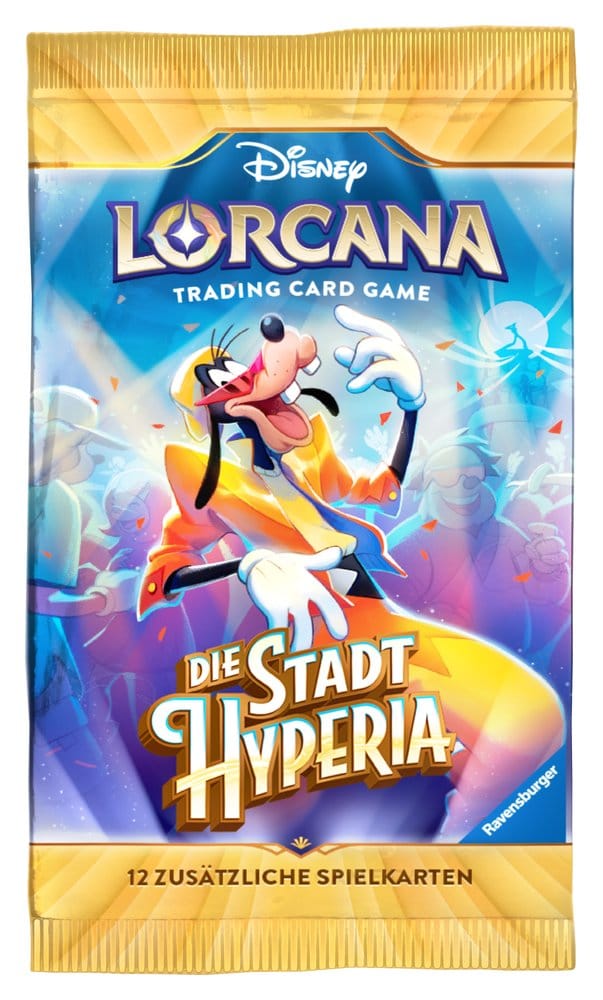 Disney Lorcana TCG Die Stadt Hyperia Booster Display (24) *German Version*