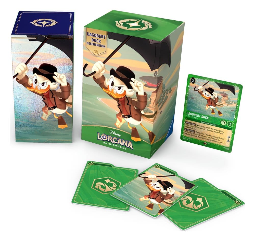 Disney Lorcana TCG Scrooge McDuck Gift Box *German Edition*