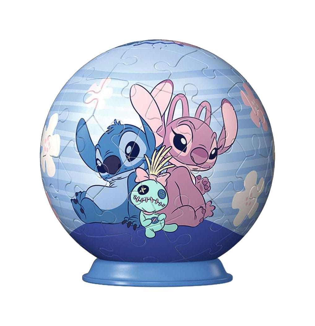 Disney Stitch 3D Puzzle Ball Stitch & Angel (55 pieces)