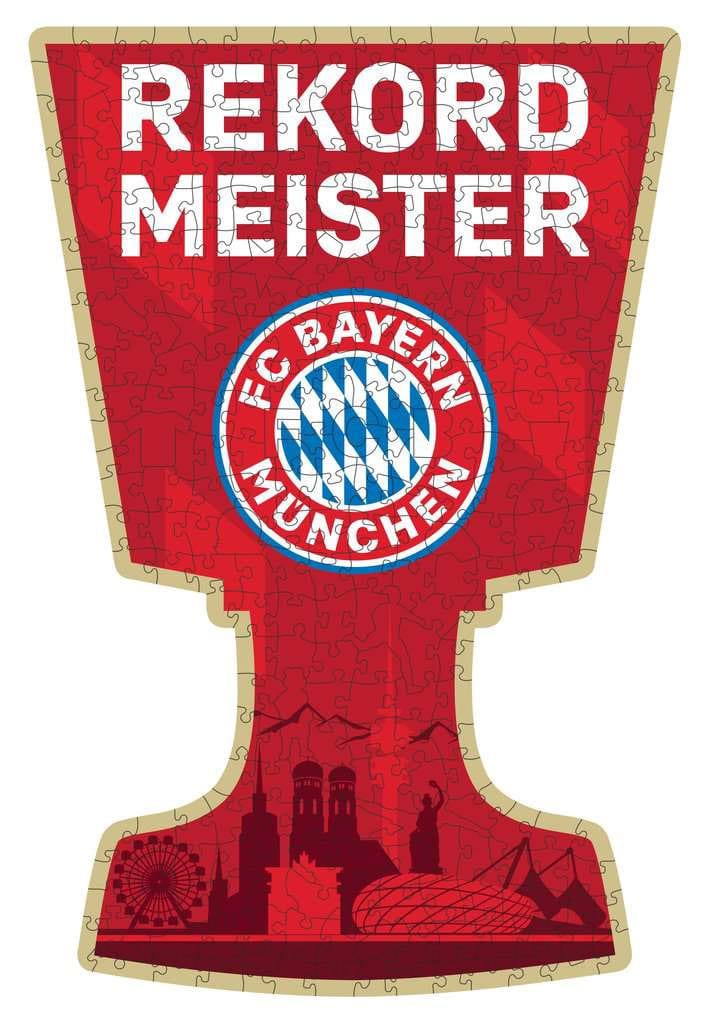 FC Bayern München Jigsaw Puzzle Rekordmeister (300 pieces)