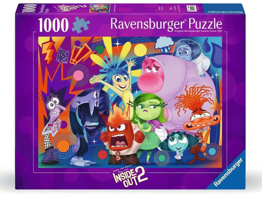 Inside Out 2 Jigsaw Puzzle New Emotions at Headquarters (1000 pieces)