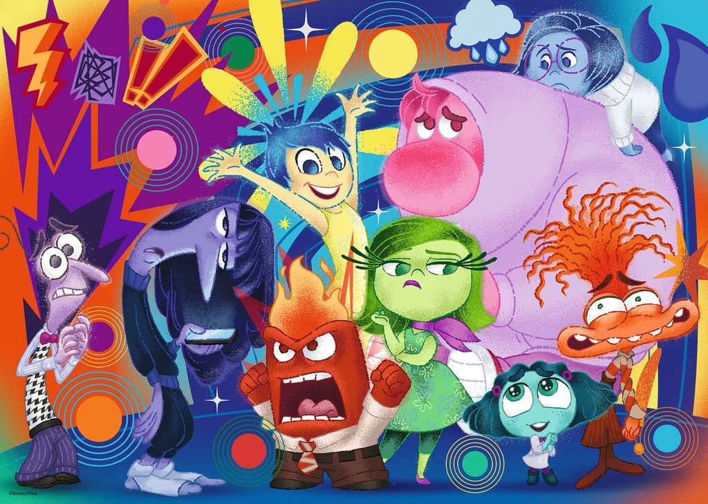 Inside Out 2 Jigsaw Puzzle New Emotions at Headquarters (1000 pieces)