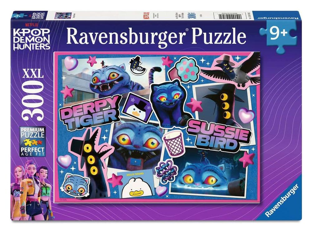 KPop Demon Hunters Children's Jigsaw Puzzle Derpy & Sussie (300 Pieces XXL)