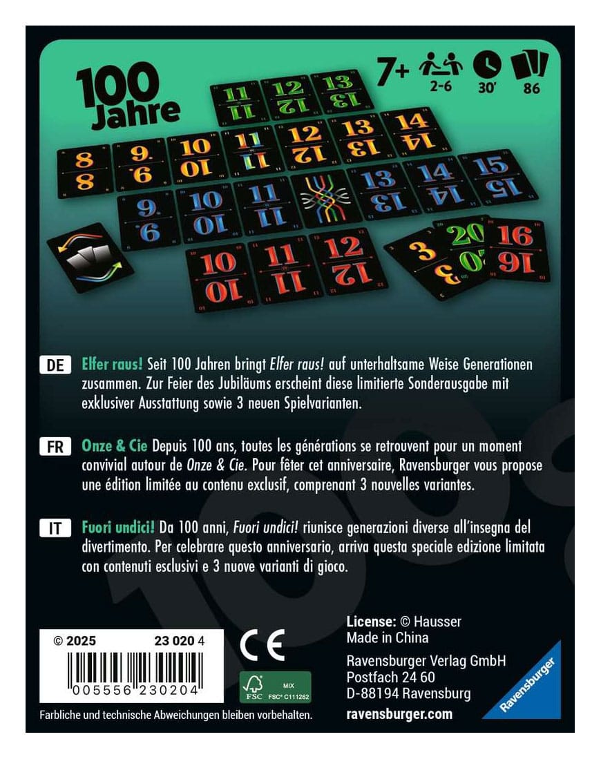 Elfer raus! Card Game *German Version*