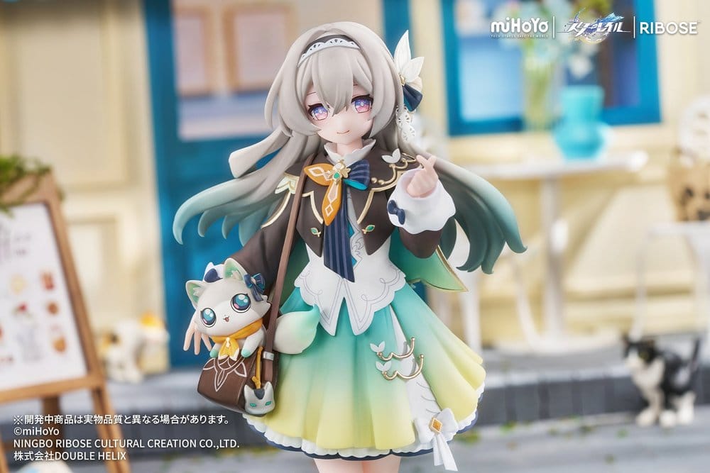 Honkai: Star Rail Rise Up+ Chibi Cat Series Mini Figure Firefly Ver. 18 cm