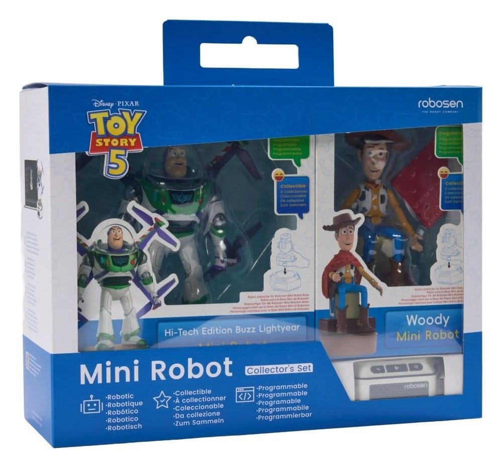 Disney Interactive Robot Toy Story 5 Set - Buzz Lightyear & Woody (Hi-Tech Edition) *German Version*