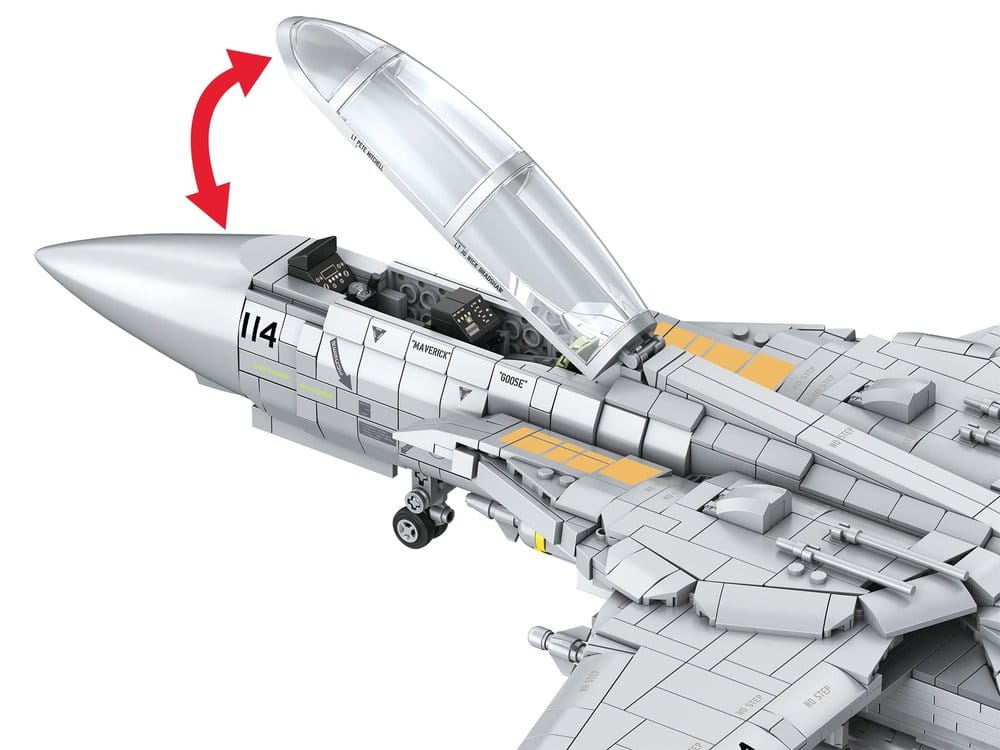 Top Gun Brick System Set Maverick's F-14A Tomcat